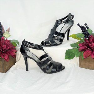 Black Leather Sandals | Guess by Marciano